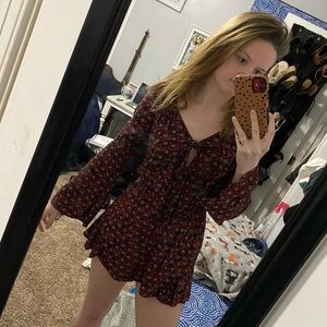 Red romper